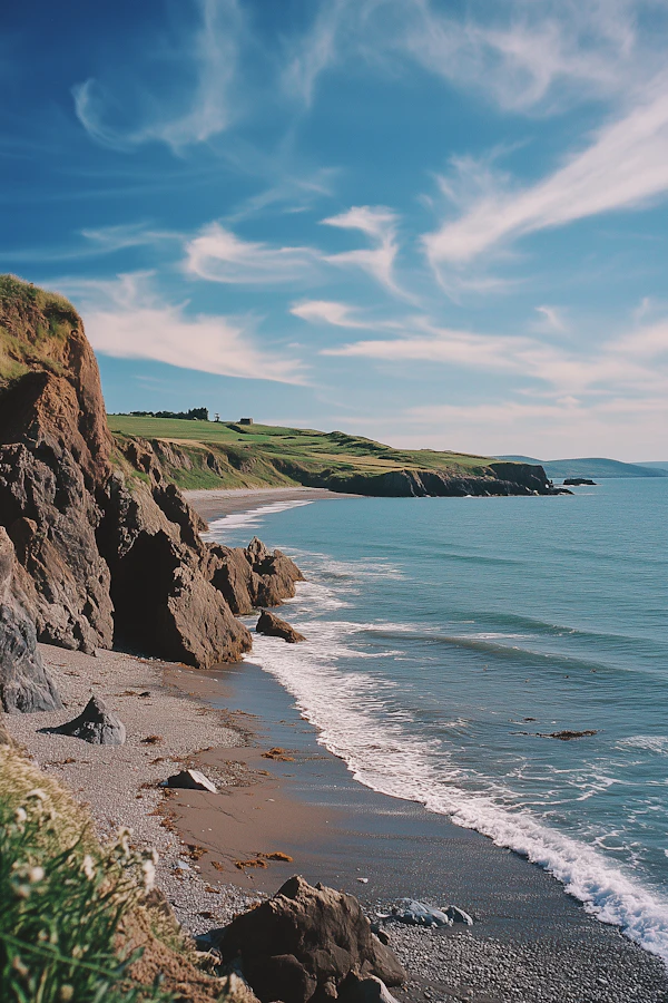 Scenic Coastal Landscape