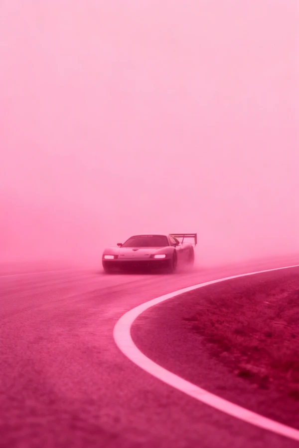 Pink Mist Sports Car
