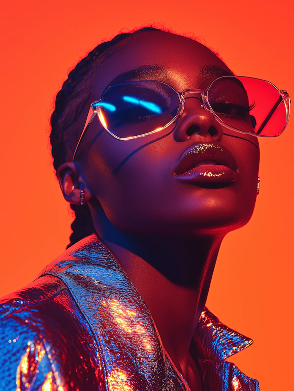 Futuristic Fashion Portrait