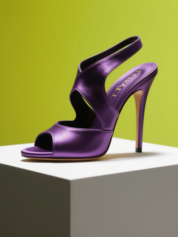 Purple Stiletto Display