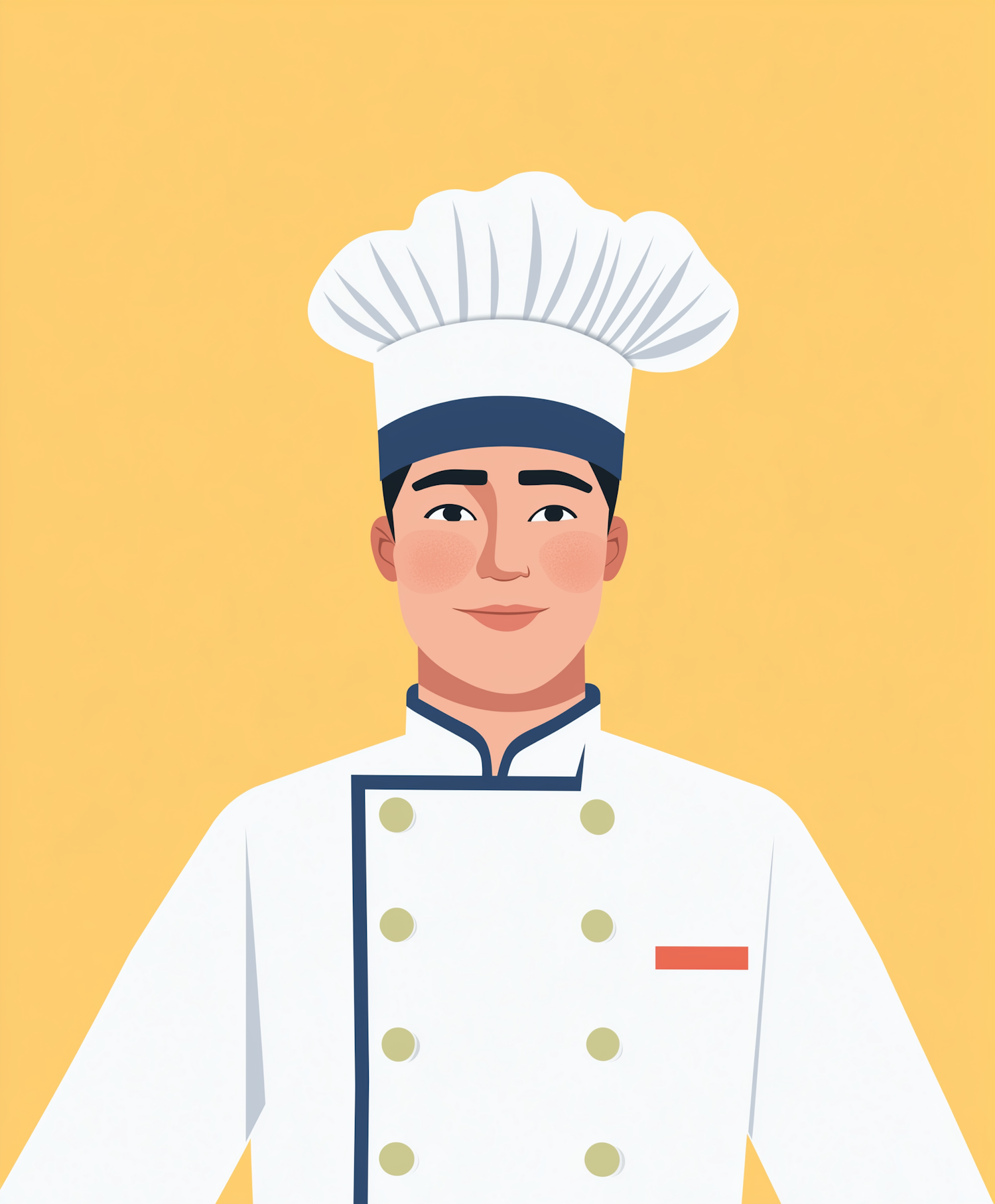 Cartoon Chef Illustration