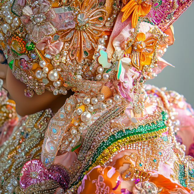 Intricately Adorned Garment