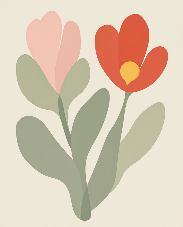 Abstract Flower Design