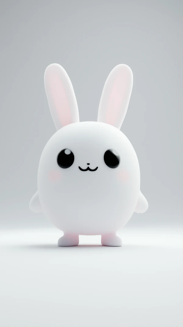 Cartoon Bunny Render