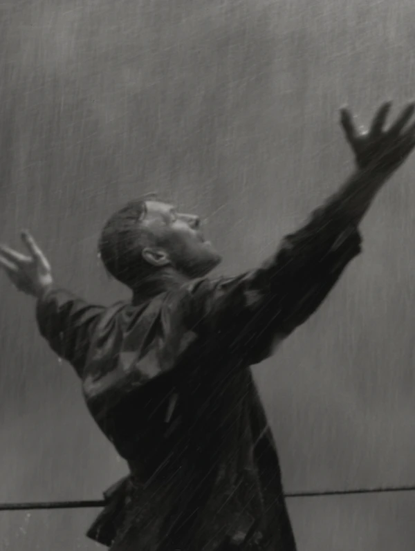 Man Embracing Rain