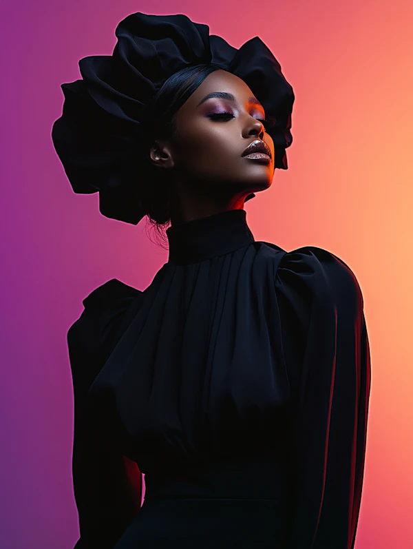 Elegant Black Portrait