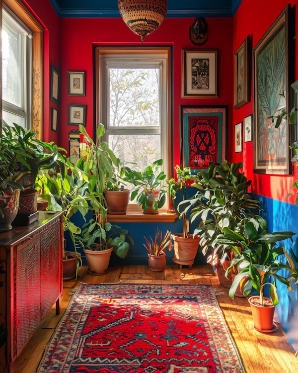 Bohemian Artistic Room