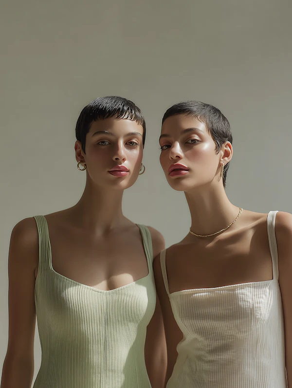 Pastel Elegance Portrait