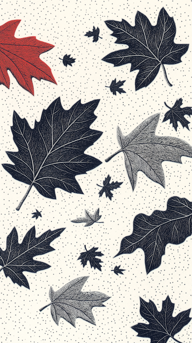 Intricate Leaves Illustration