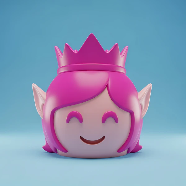 Cartoon Elf Character