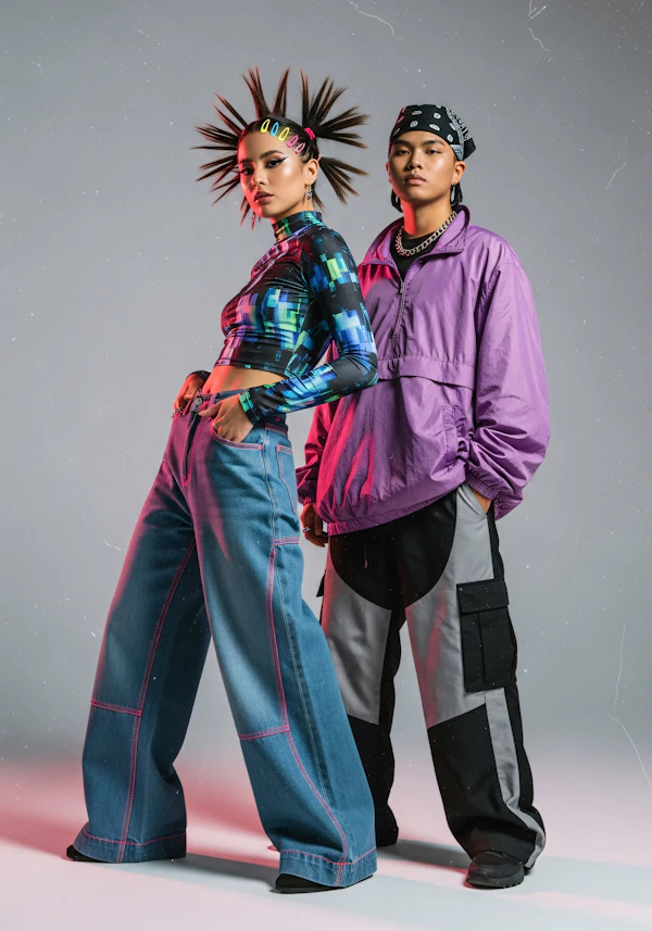 Edgy Fashion Portrait