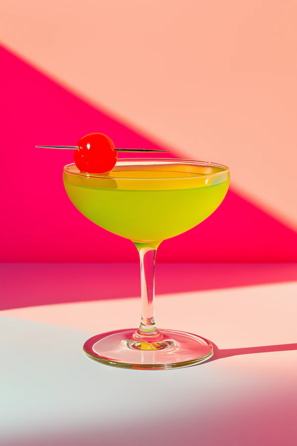 Vibrant Cocktail Art