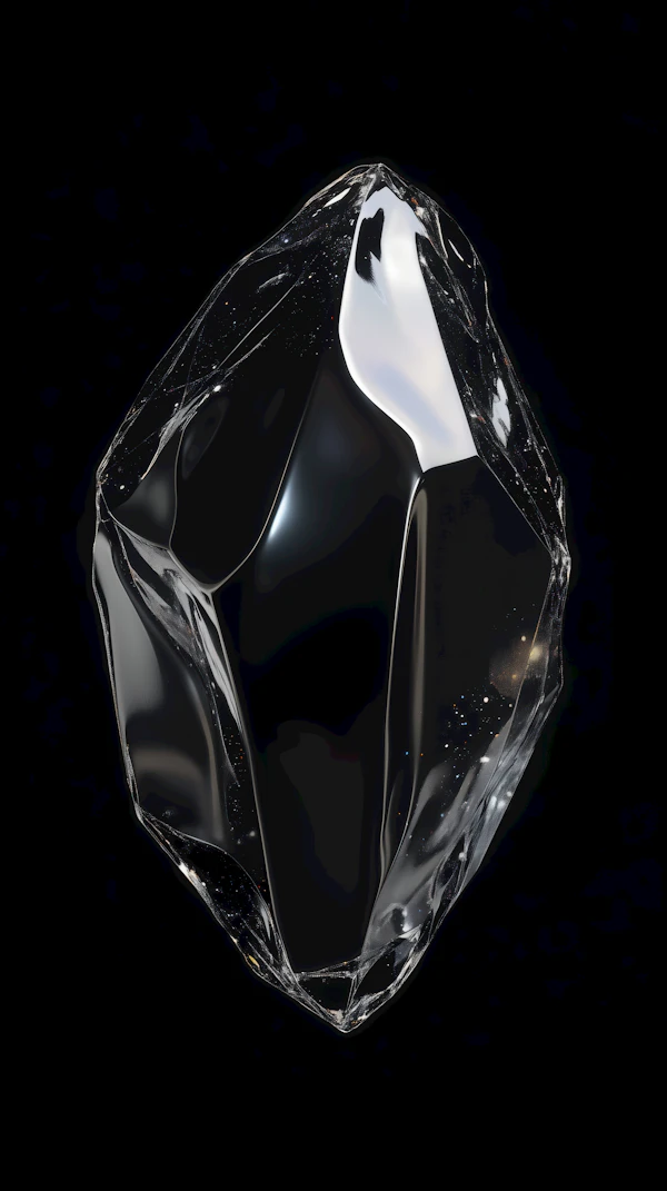 Floating Crystal Object