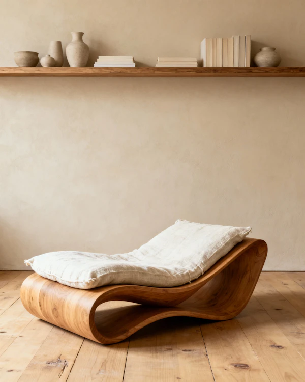 Modern Lounge Chair Scene