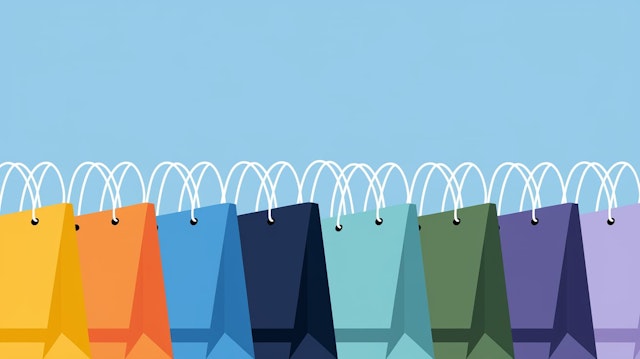 Colorful Shopping Bags