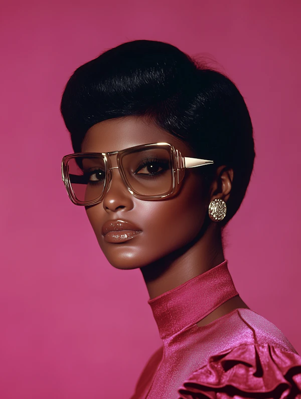 Retro Glam Portrait