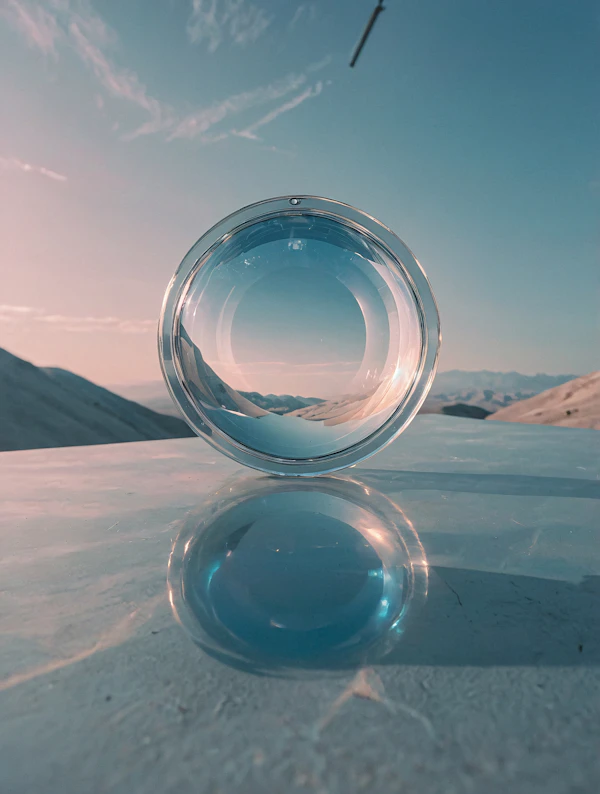 Glass Sphere Reflection