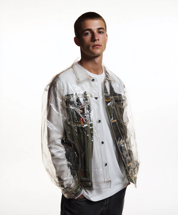 Transparent Jacket Portrait