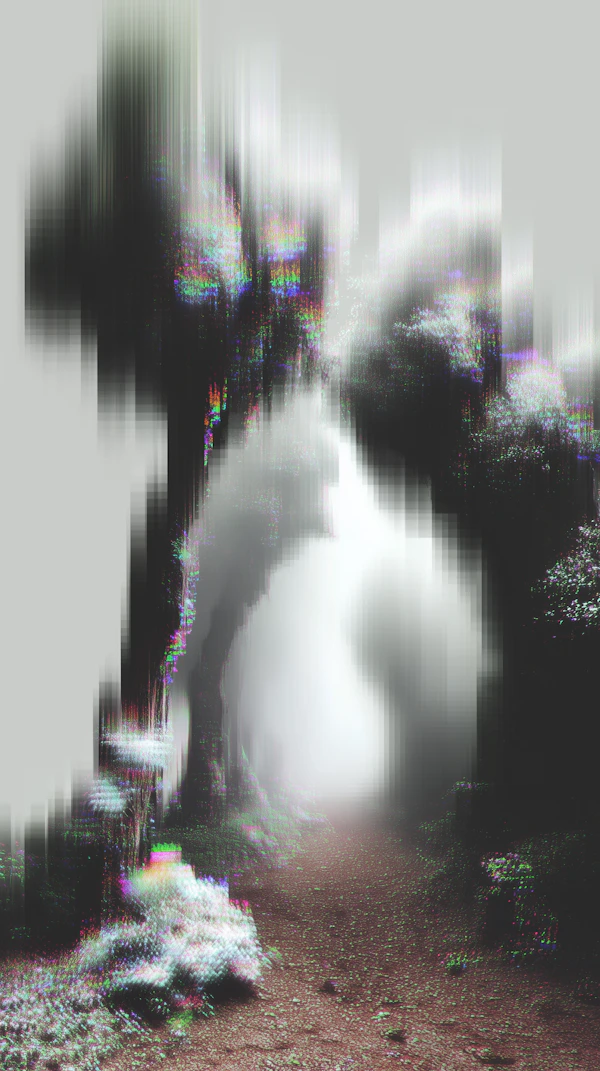 Surreal Forest Path