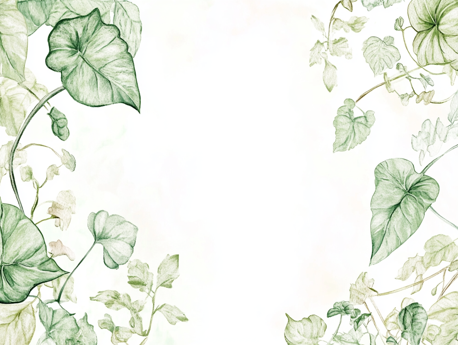 Botanical Border Illustration