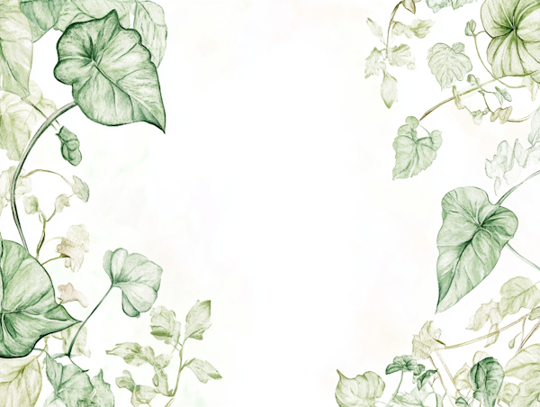 Botanical Border Illustration