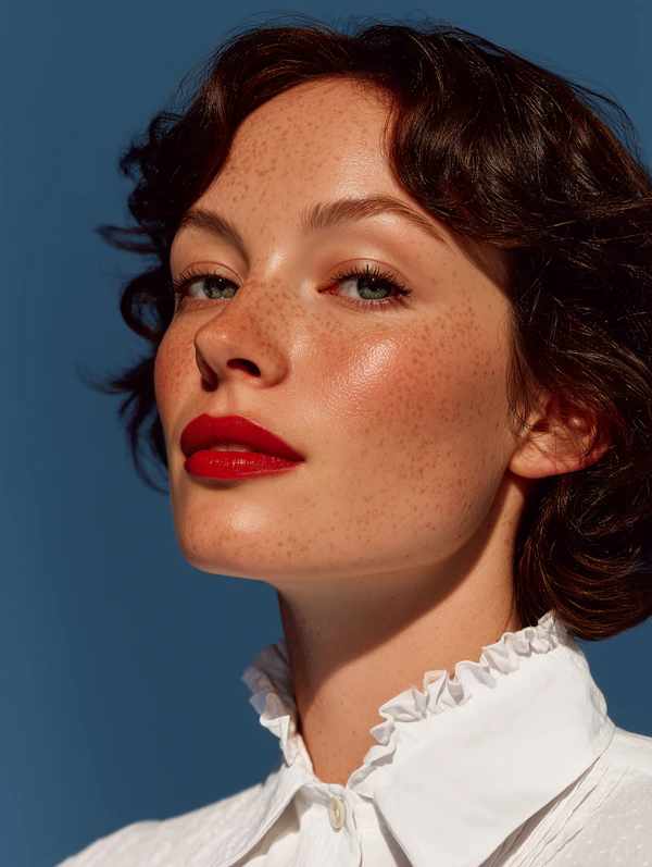 Freckled Portrait