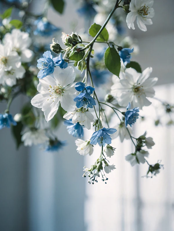 Delicate Springtime Flowers