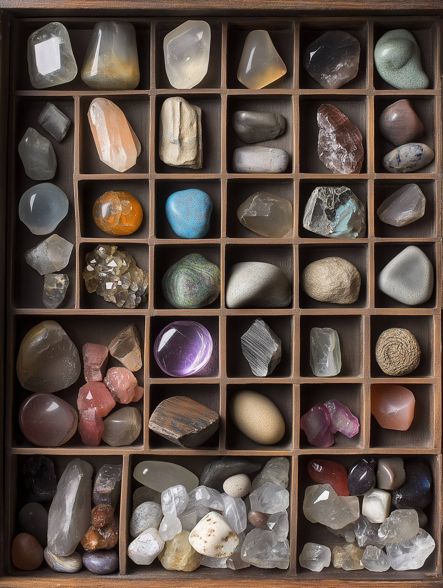 Collection of Gemstones and Minerals