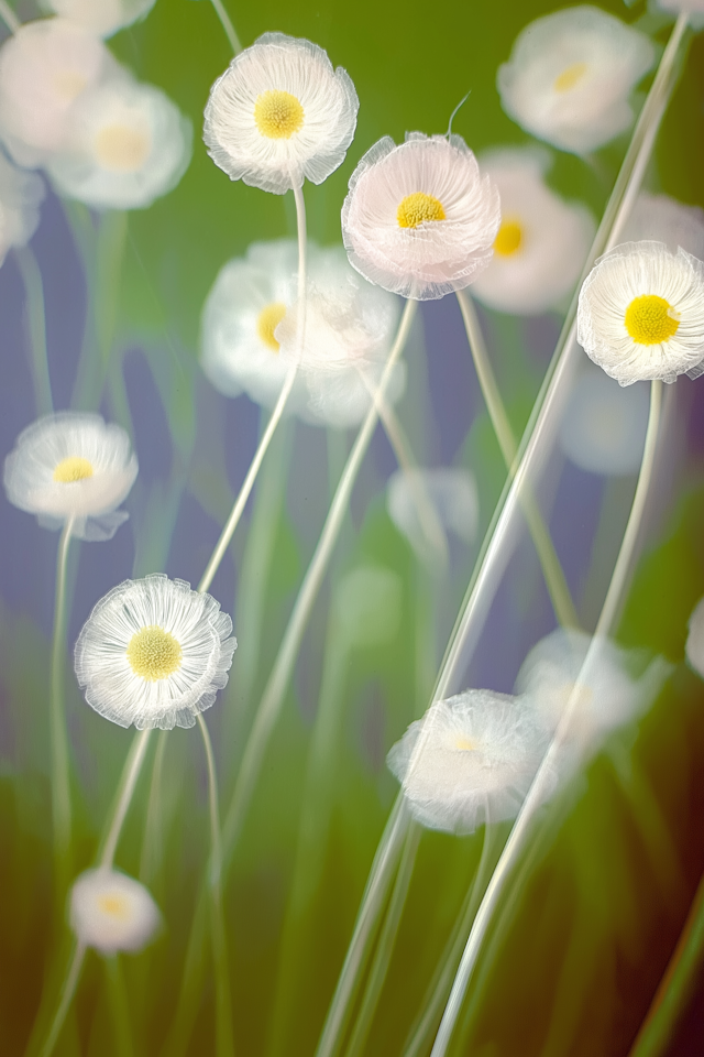 Delicate White Flowers