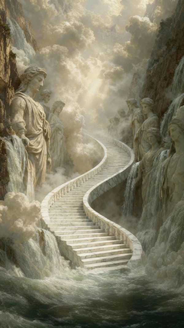 Celestial Staircase Scene