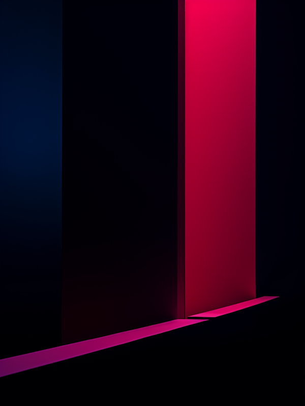 Crimson Geometry on Nocturnal Gradient