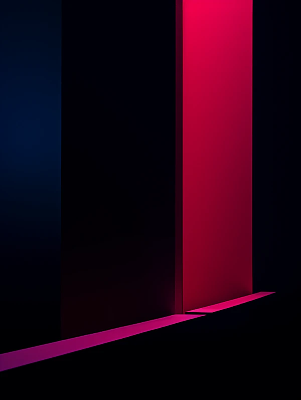 Crimson Geometry on Nocturnal Gradient
