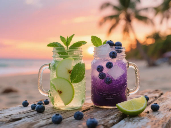 Tropical Beverages Scene