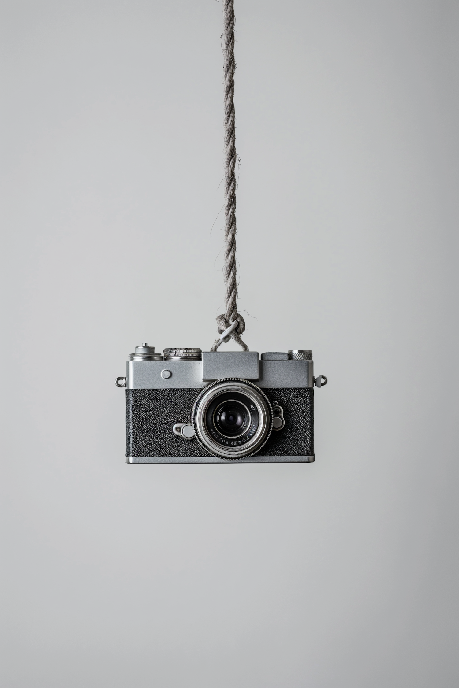 Suspended Vintage Camera