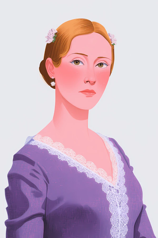 Elegant Woman Portrait