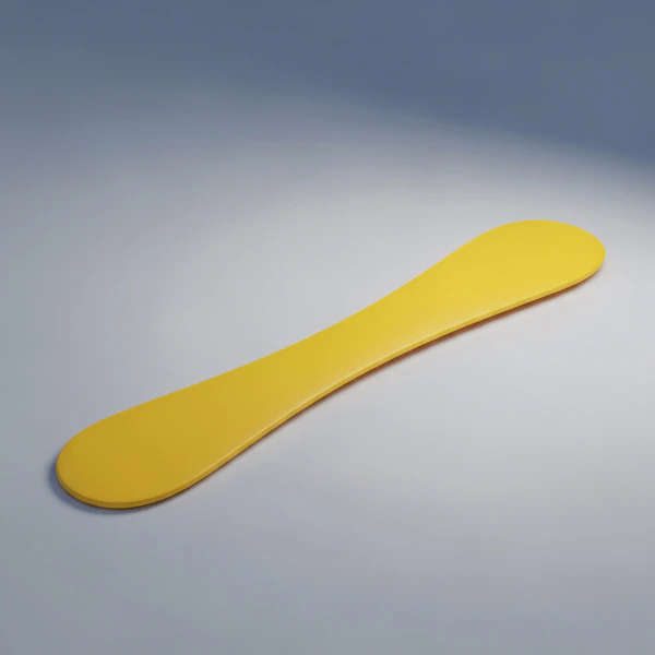 Yellow Glossy Object