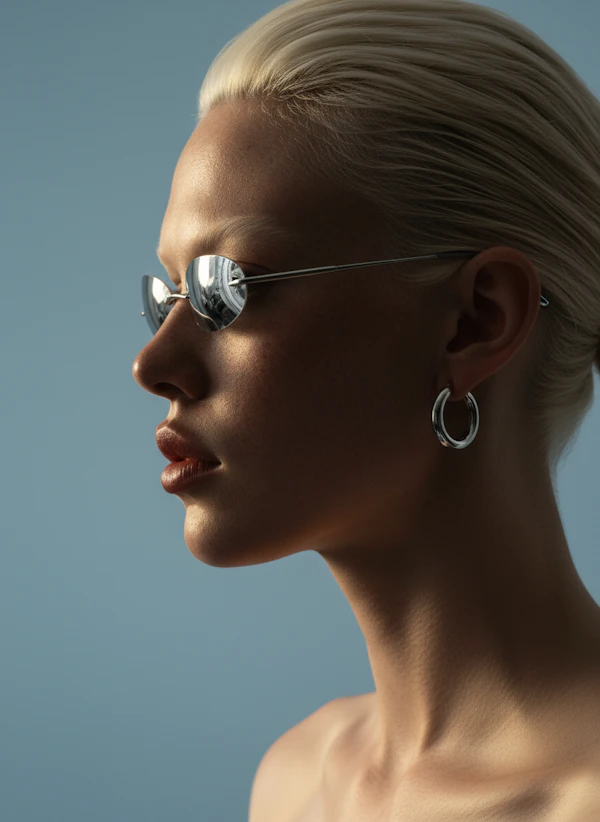 Profile with Sunglasses