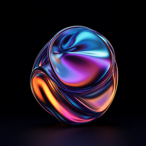 Futuristic Metallic Sphere