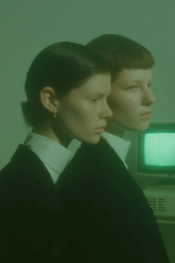Retro-Futuristic Portrait