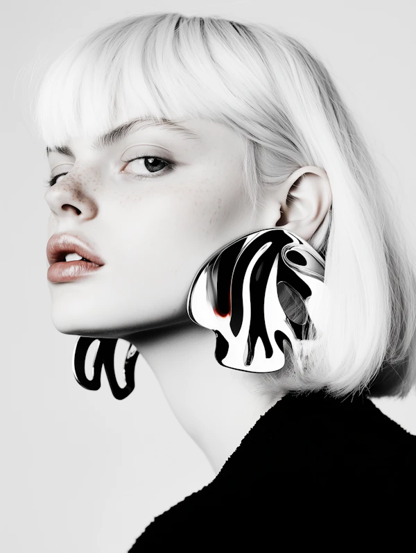Platinum Blonde Portrait