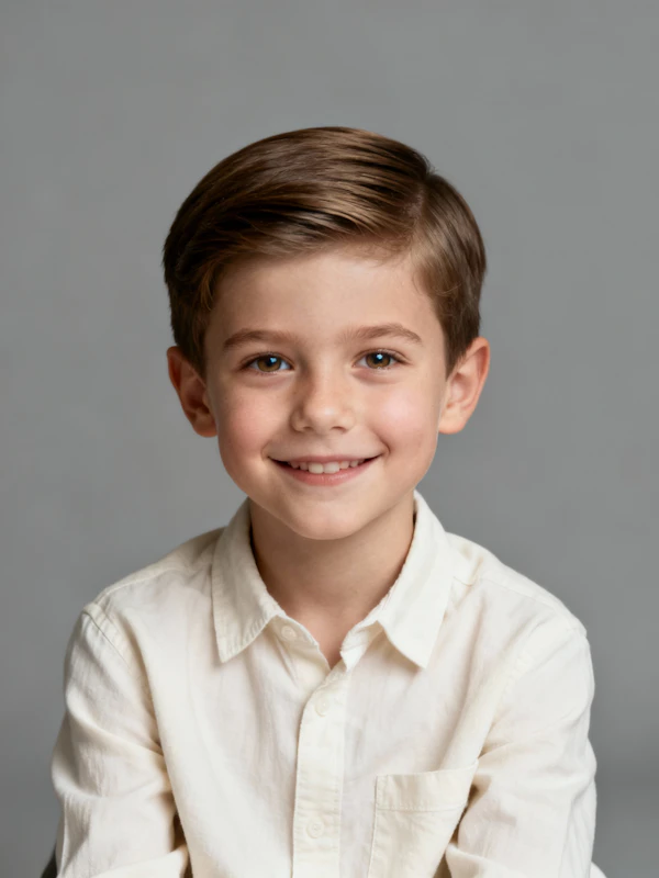 Smiling Young Boy