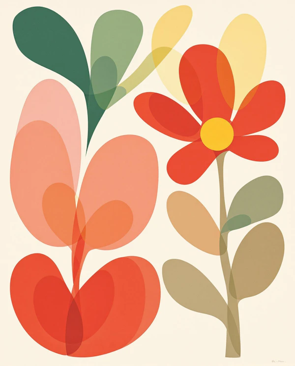 Abstract Botanical Art