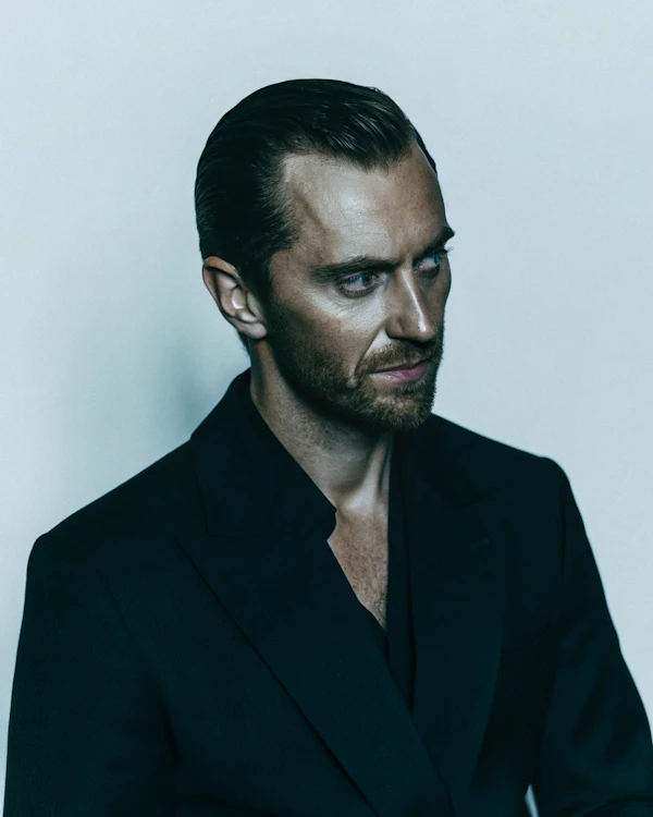 Pensive Man in Suit