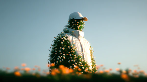 Floral Fusion Figure