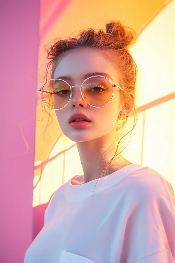 Dreamy Woman Portrait