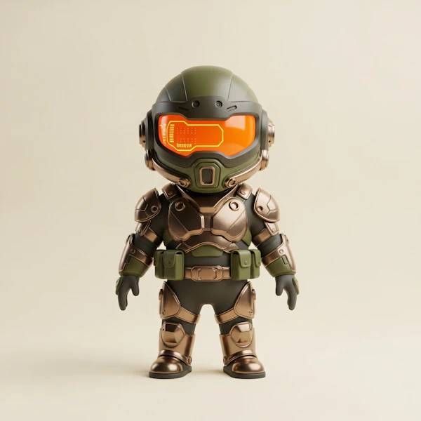 Futuristic Soldier Design