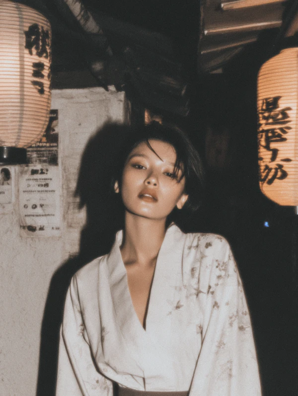Lantern-Lit Portrait