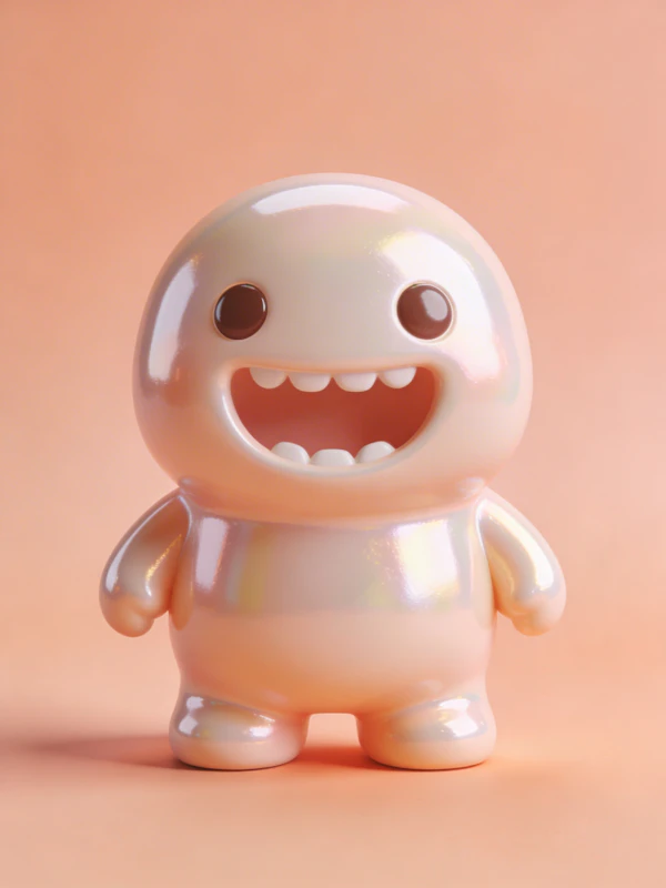 Iridescent Figurine