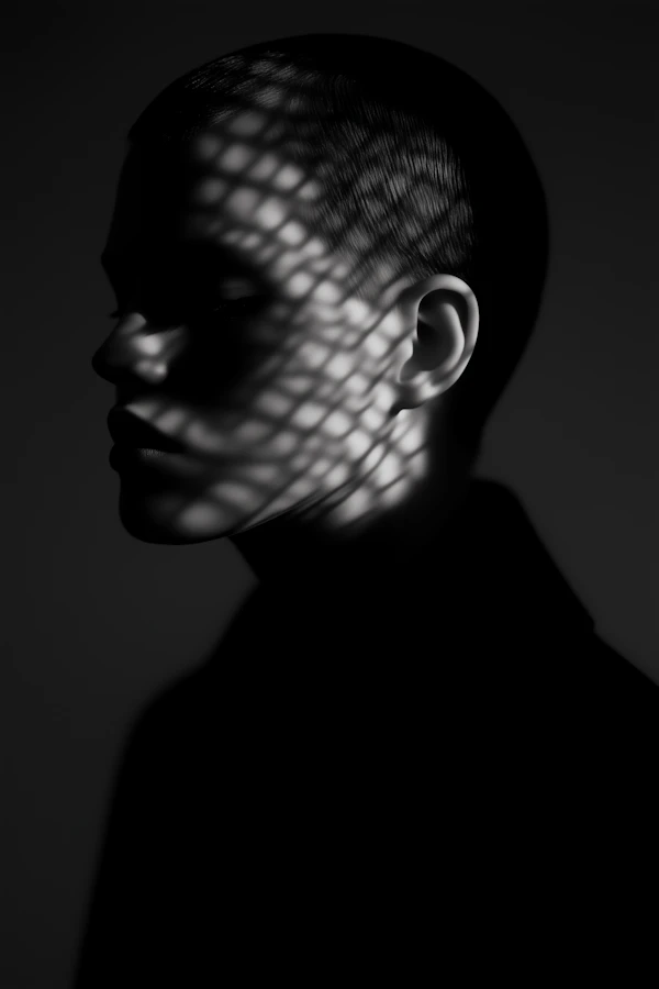 Dramatic Shadow Portrait