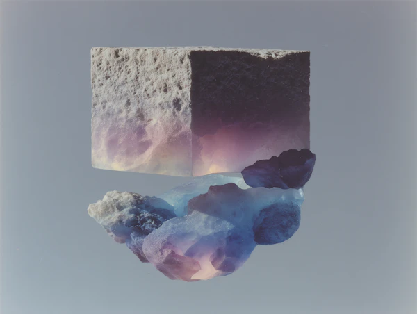 Surreal Cube and Crystals